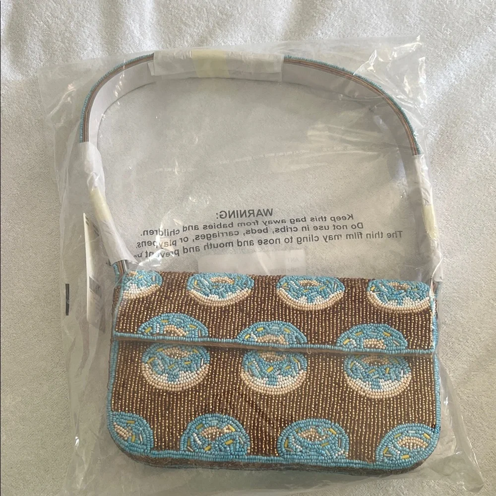 Anthropologie Fiona beaded handbag NWT - Picture 1 of 1